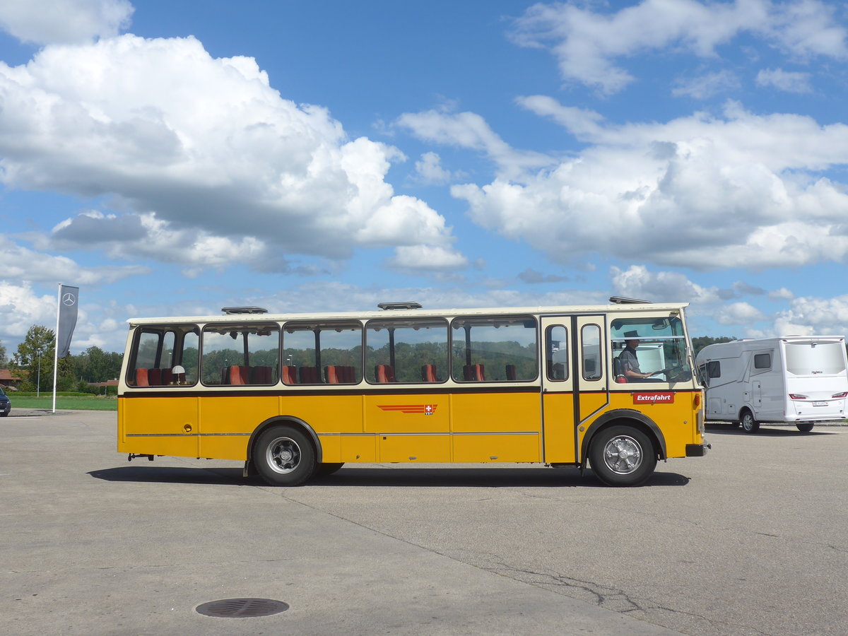 (220'135) - Wittig, N�rensdorf - ZH 205'322 - FBW/FHS (ex Tiemann, Oetwil Nr. 6; ex B�tra, Birr Nr. 28; ex Autocca, Visp; ex P 24'186) am 23. August 2020 in Lyssach, Lorenz