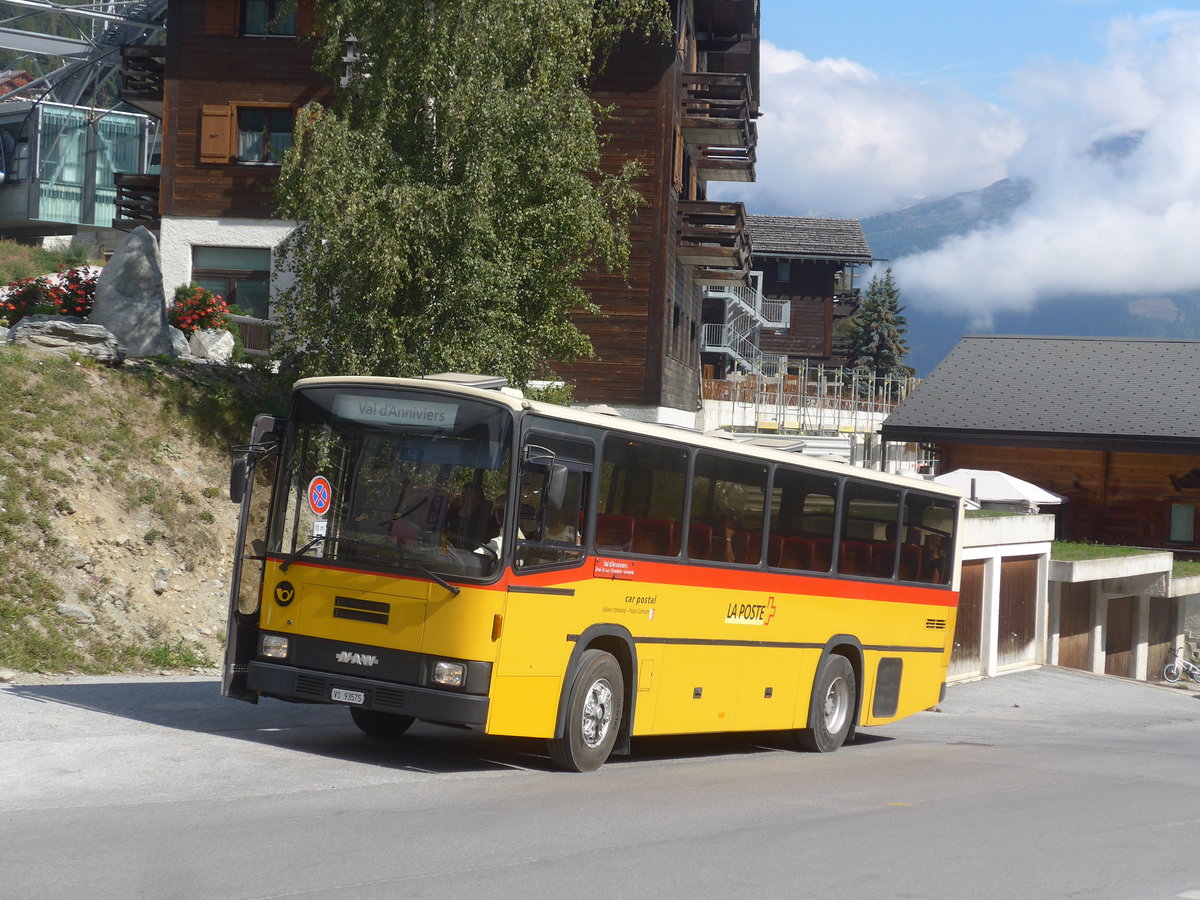 (220'487) - Oser, B�rchen - VS 93'575 - NAW/Lauber (ex Epiney, Ayer) am 6. September 2020 in Grimentz, T�l�cabine