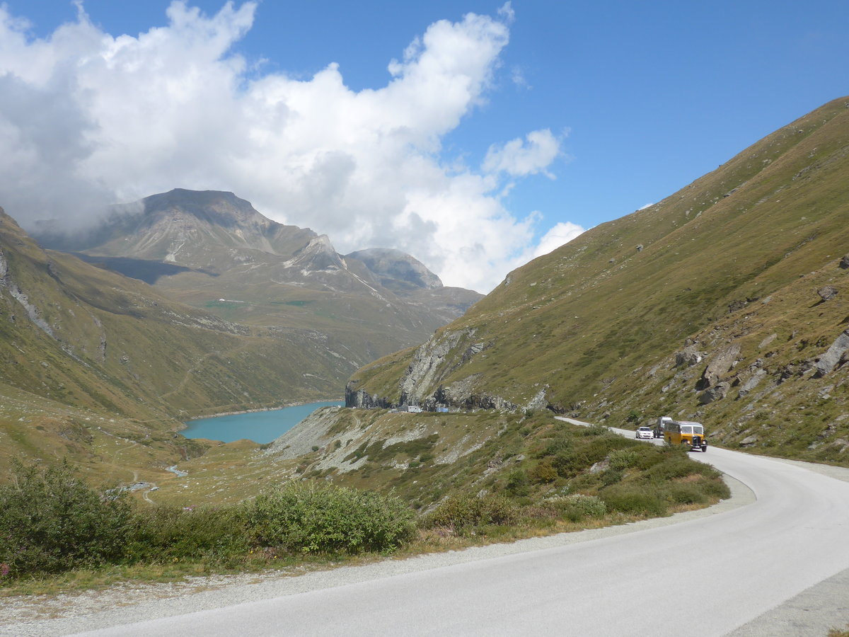 (220'499) - Bonnard, Ayer - VS 16'091 - Saurer/Hess (ex APN Gen�ve; ex Baumgartner, Grenchen; ex P 23'009; ex P2031) am 6. September 2020 in Moiry, Lac de Moiry