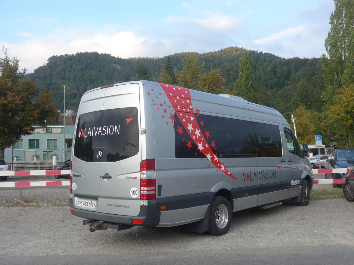 (220'555) - Mari�thoz, Riddes - VS 486'784 - Mercedes am 10. September 2020 in Thun, Rosenau