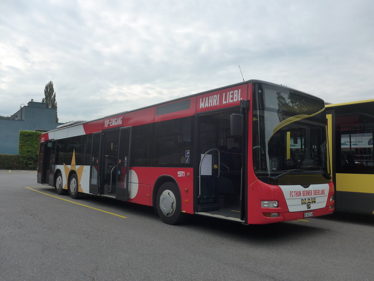 (220'947) - STI Thun - Nr. 149/BE 801'149 - MAN am 22. September 2020 bei der Schiffl�ndte Thun