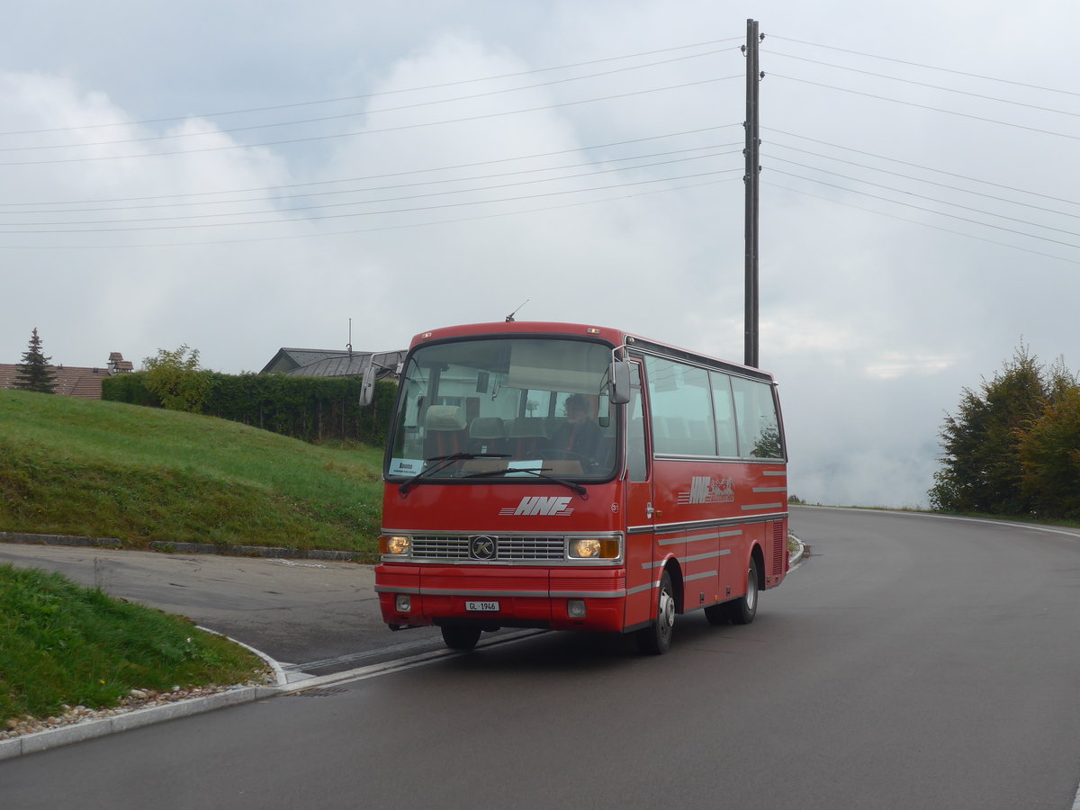(221'811) - Biegger, Uster - Nr. 31/GL 1946 - Setra (ex AFA Adelboden Nr. 31; ex AFA Adelboden Nr. 10; ex Fr�hlich, Z�rich) am 12. Oktober 2020 in Gh�ch, Rest. Berg