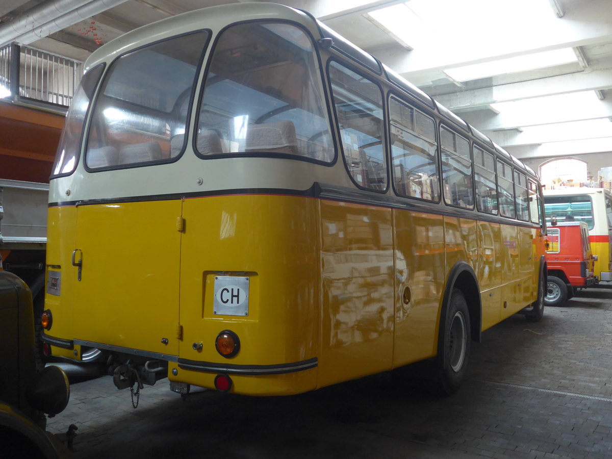 (222'268) - Oldtimer Club Saurer, Arbon - Saurer/Saurer (ex Ryffel, Z�rich; ex M+79'500; ex P 24'136; ex P 21'736) am 21. Oktober 2020 in Arbon, Saurermuseum Depot