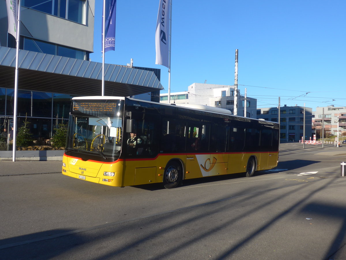 (223'698) - Steiner, Ortschwaben - Nr. 1/BE 26'800 - MAN am 21. Februar 2021 beim Bahnhof Bern Br�nnen Westside