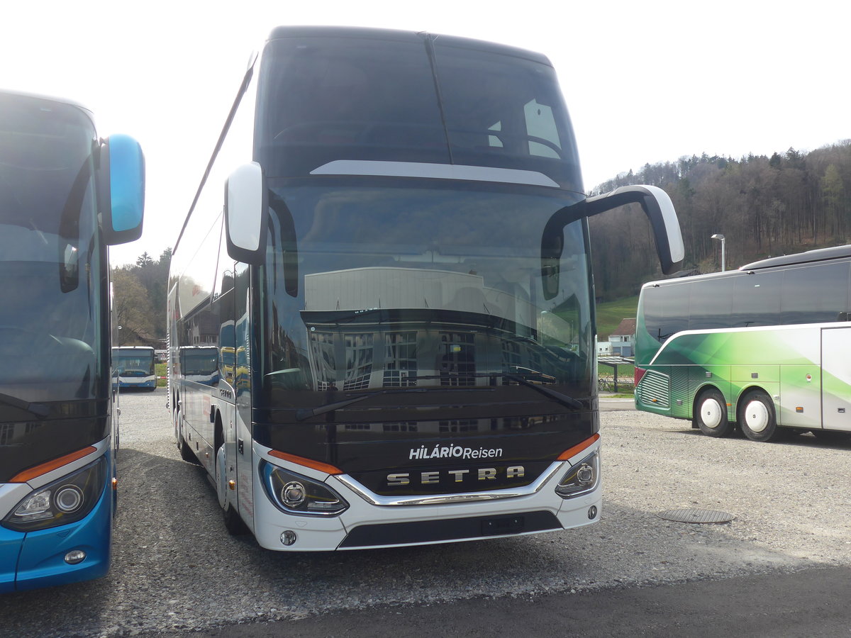 (224'877) - Hil�rio, Sch�tz - Setra am 11. April 2021 in Winterthur, EvoBus