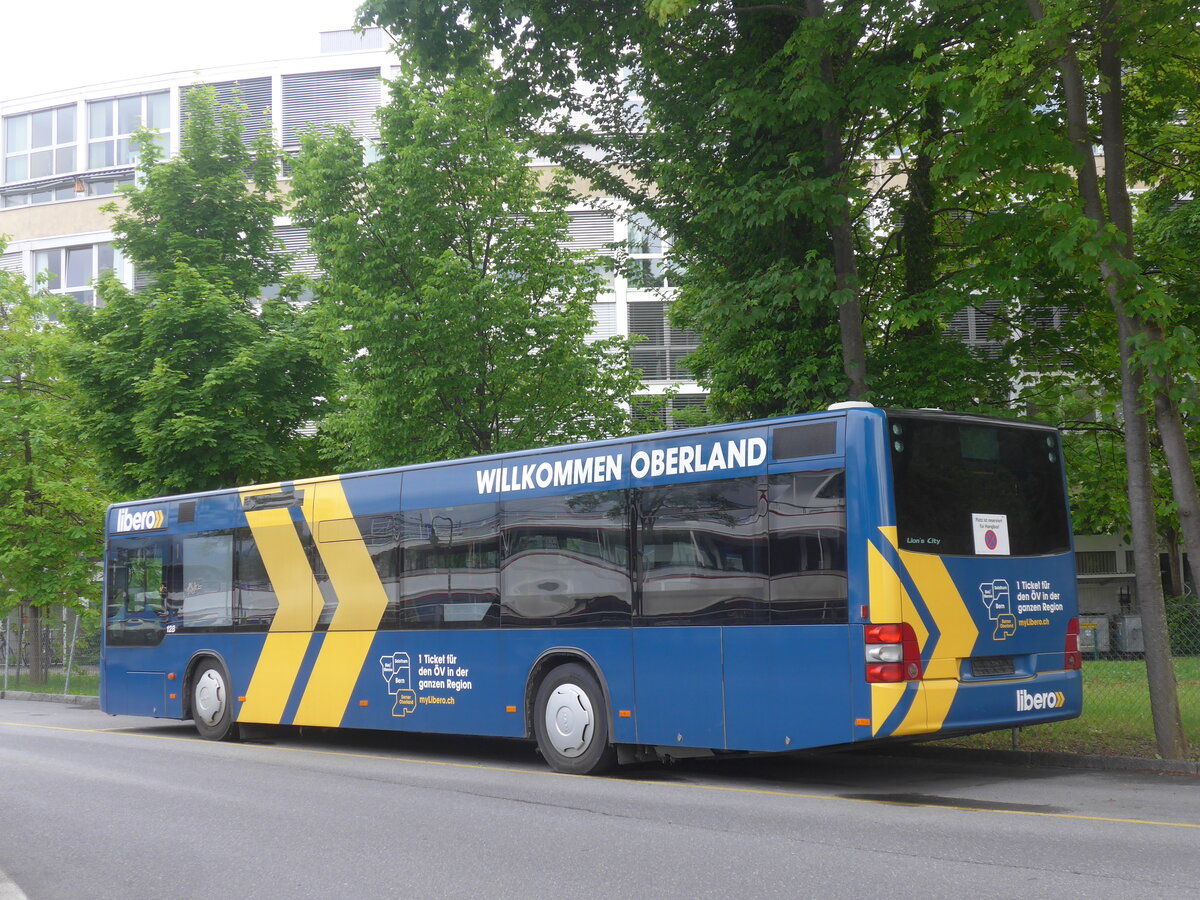 (225'750) - STI Thun - Nr. 128 - MAN am 6. Juni 2021 bei der Schiffl�ndte Thun