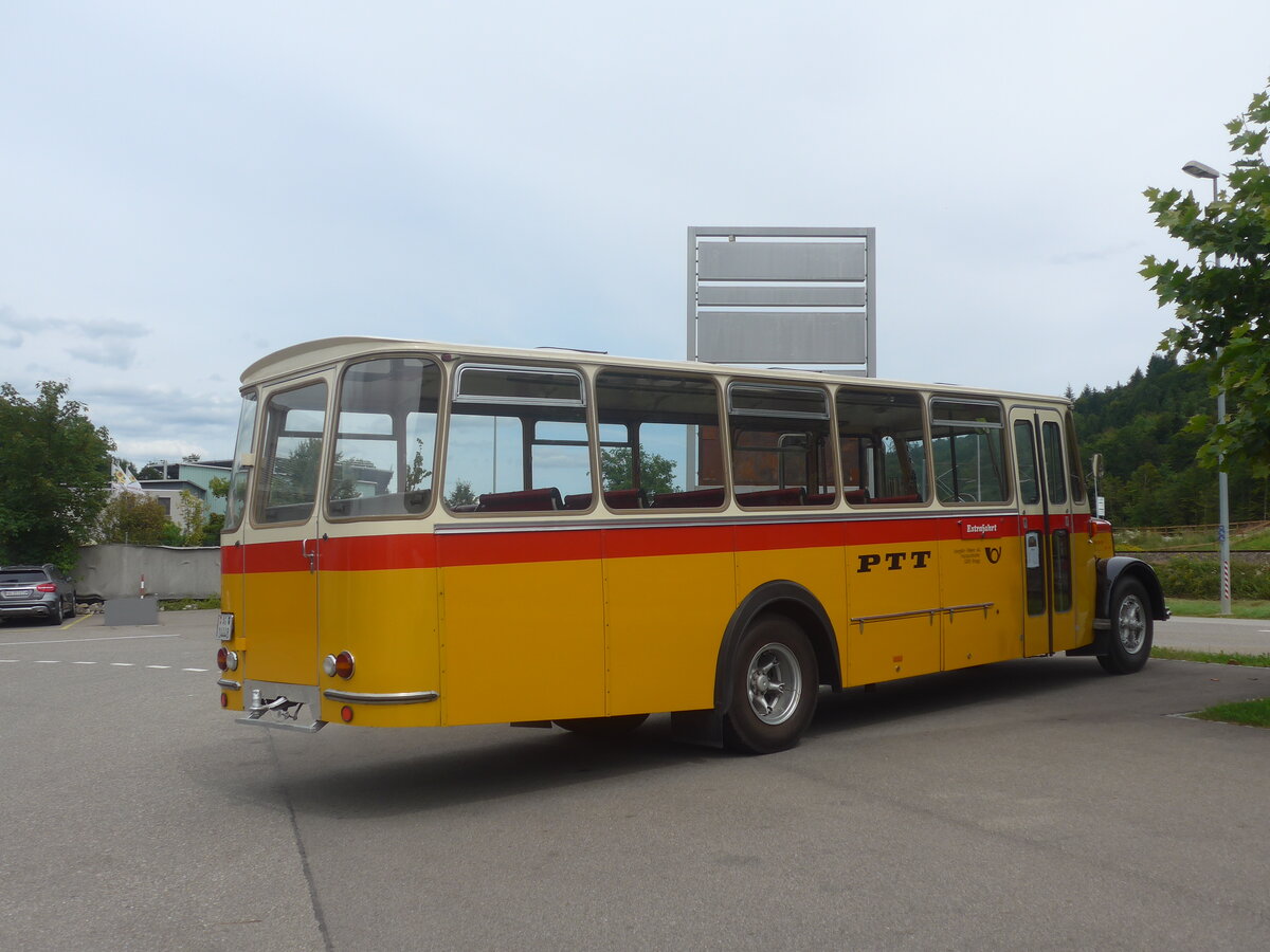 (227'174) - Voegtlin-Meyer, Brugg - Nr. 8/AG 14'448 - Berna/R&J (ex P 23'700; ex Schenk, Triengen; ex AGS Sch�ftland) am 9. August 2021 in Brugg, Garage