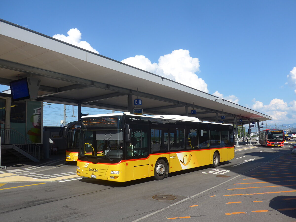 (227'798) - Lienert&Ehrler, Einsiedeln - SZ 69'122 - MAN (ex Schuler, Feusisberg) am 4. September 2021 beim Bahnhof Pf�ffikon
