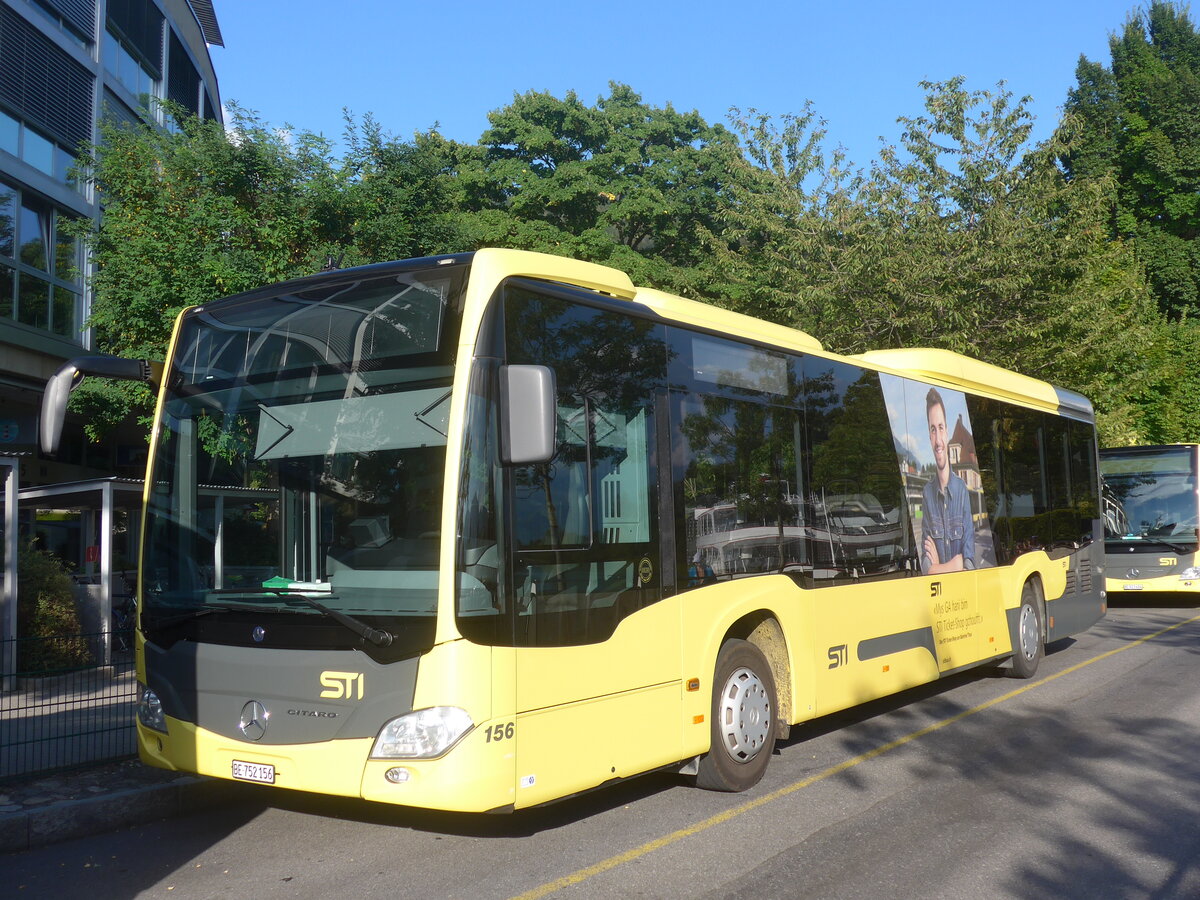 (227'903) - STI Thun - Nr. 156/BE 752'156 - Mercedes am 5. September 2021 bei der Schiffl�ndte Thun