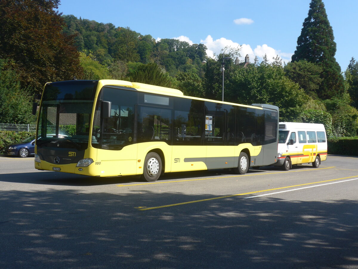 (228'027) - STI Thun - Nr. 180/BE 752'180 - Mercedes am 13. September 2021 bei der Schiffl�ndte Thun