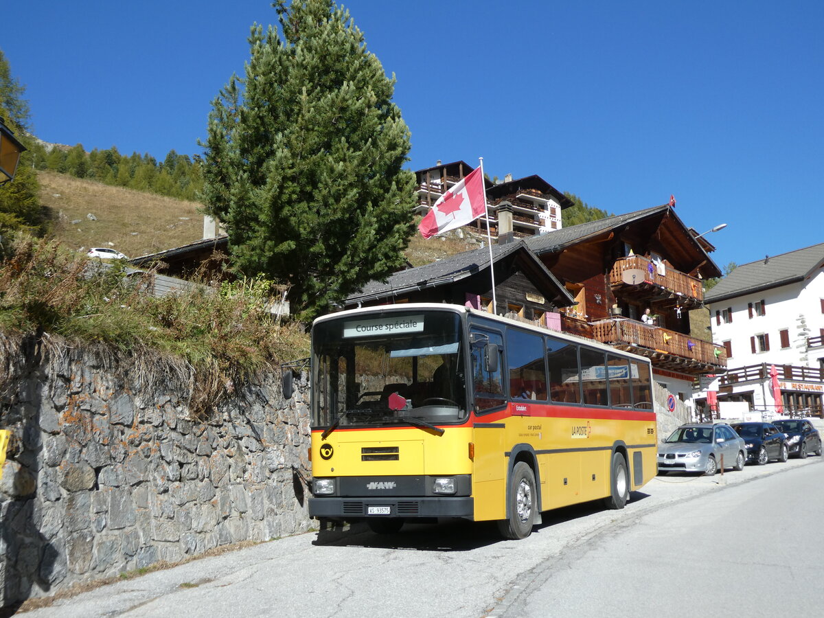 (228'775) - Oser, B�rchen - VS 93'575 - NAW/Lauber (ex Epiney, Ayer) am 10. Oktober 2021 in Arolla, Post