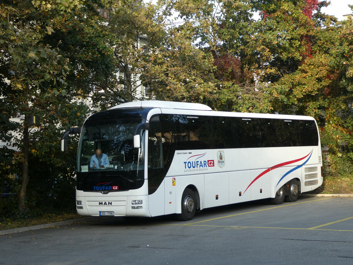 (229'223) - Aus Tschechien: Toufar, Zd�r - 3SC 7796 - MAN am 15. Oktober 2021 in Z�rich, Sihlquai
