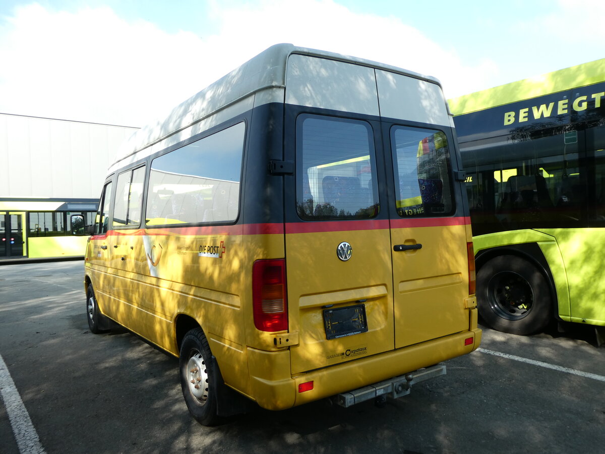 (229'341) - Funi-Car, Biel - (BE 170) - VW (ex Eurobus, Bern; ex Binggeli, Erlach; ex Corpataux, Schwarzenburg; ex P 21'057) am 16. Oktober 2021 in Ruswil, Garage ARAG