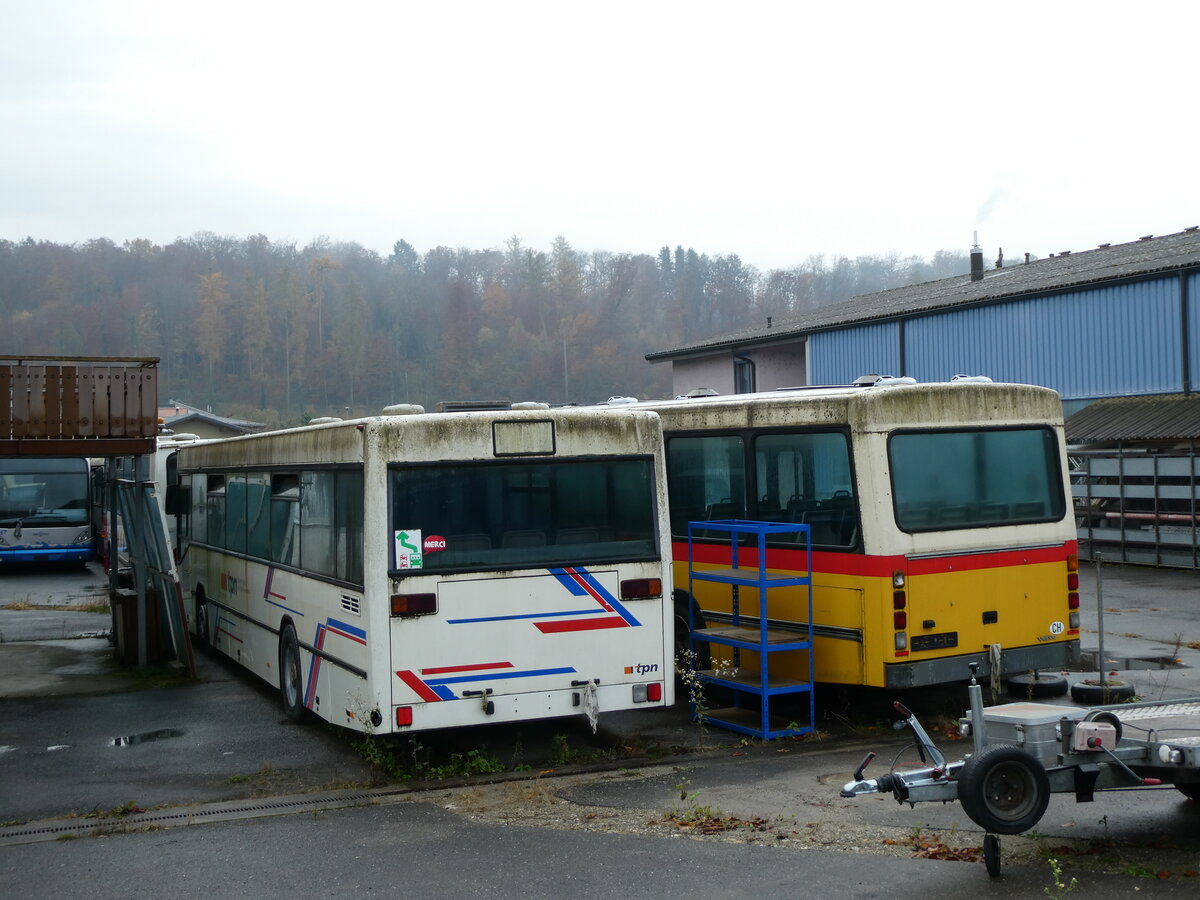 (230'757) - TPN Nyon (R�trobus) - Mercedes am 14. November 2021 in Faoug, Carrosserie Etter