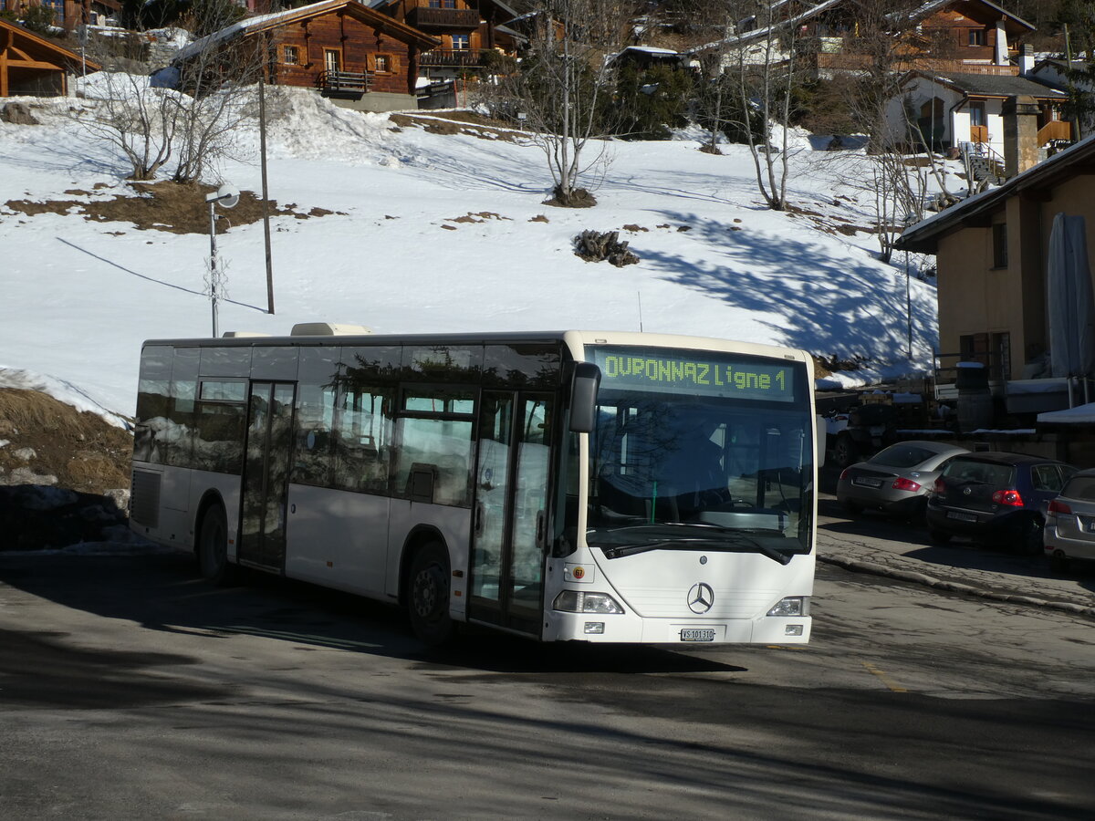 (232'088) - Buchard, Leytron - Nr. 67/VS 101'310 - Mercedes (ex MBC Morges Nr. 70) am 18. Januar 2022 in Ovronnaz, La Crois�e