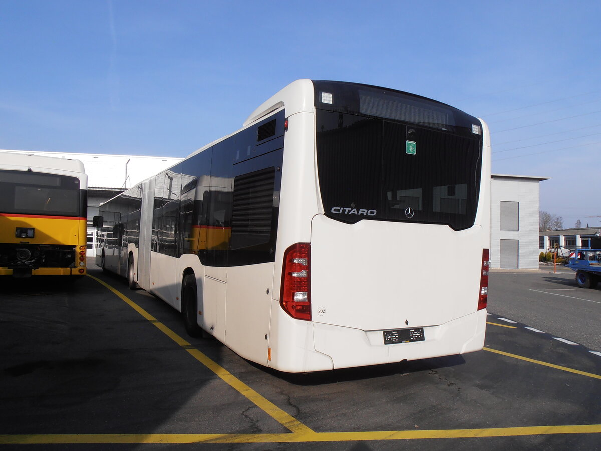 (233'868) - Interbus, Yverdon - Nr. 202 - Mercedes (ex Zuklin, A-Klosterneuburg) am 12. M�rz 2022 in Kerzers, Interbus