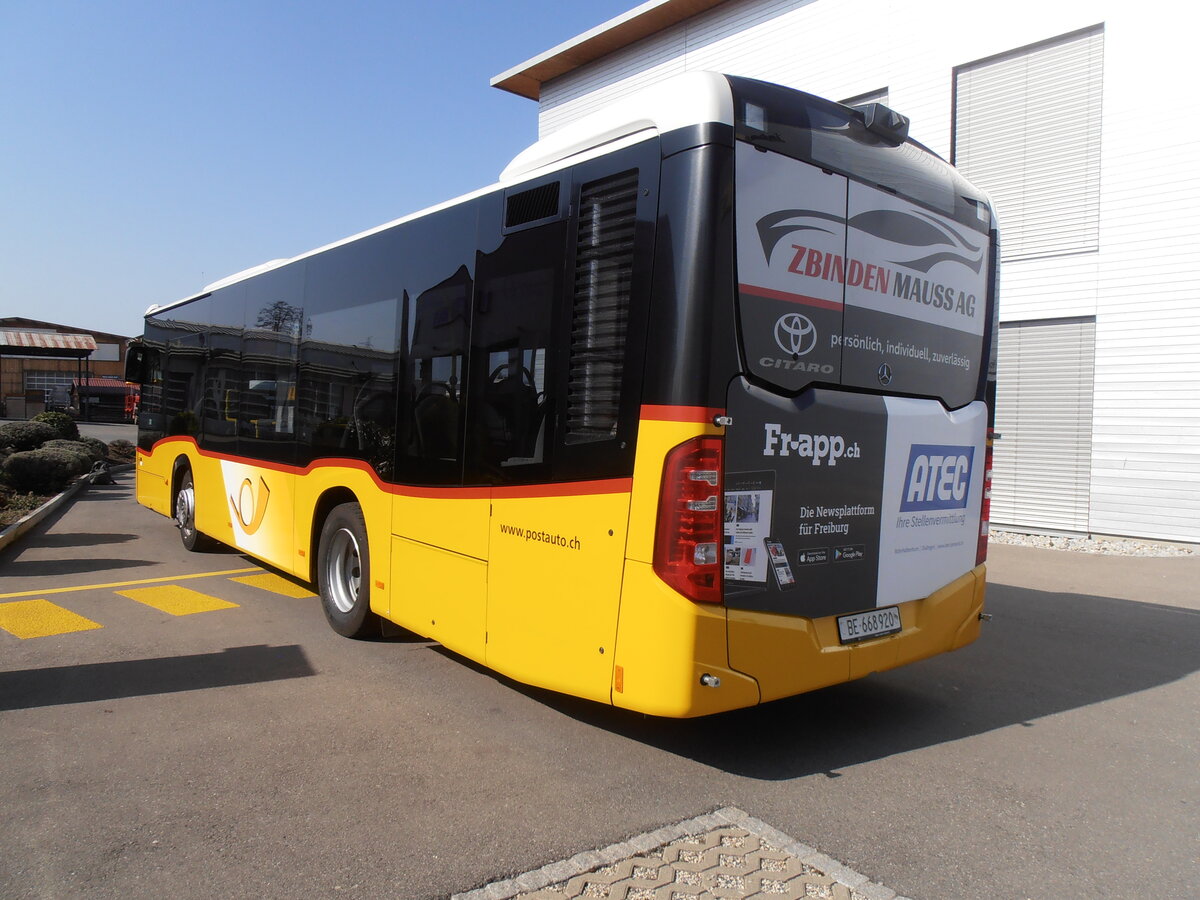 (234'000) - PostAuto Bern - Nr. 13/BE 668'920 - Mercedes (ex Thepra, Stans Nr. 11) am 20. M�rz 2022 in Kerzers, Interbus