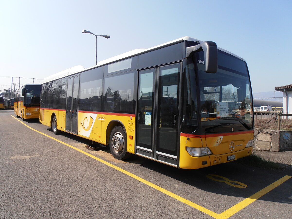(234'029) - CarPostal Ouest - VD 510'261 - Mercedes am 20. M�rz 2022 in Yverdon, Garage