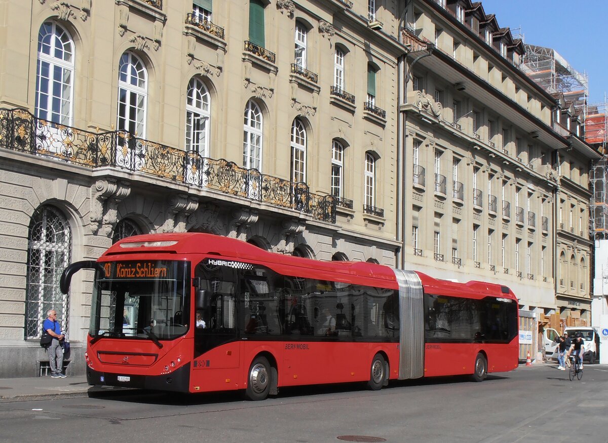 (234'126) - Bernmobil, Bern - Nr. 890/BE 832'890 - Volvo am 28. M�rz 2022 in Bern, Bundesplatz