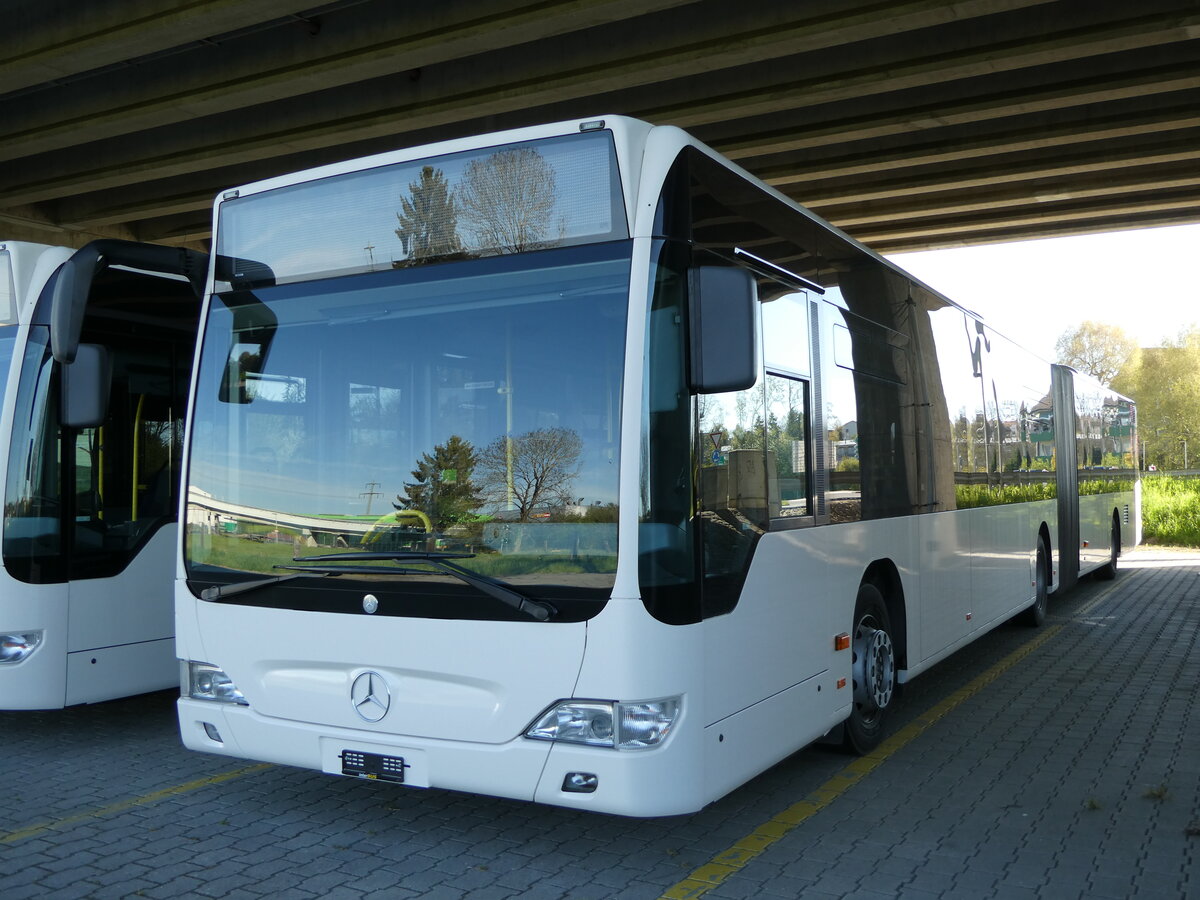 (234'697) - Interbus, Kerzers - Mercedes (ex VBL Luzern Nr. 161) am 18. April 2022 in Kerzers, Murtenstrasse
