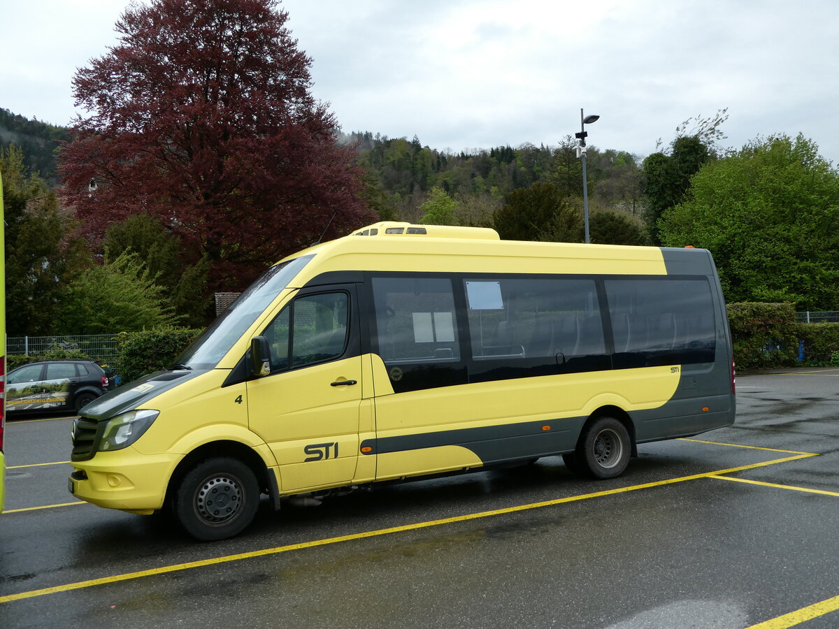 (234'833) - STI Thun - Nr. 4/BE 841'004 - Mercedes am 26. April 2022 bei der Schiffl�ndte Thun