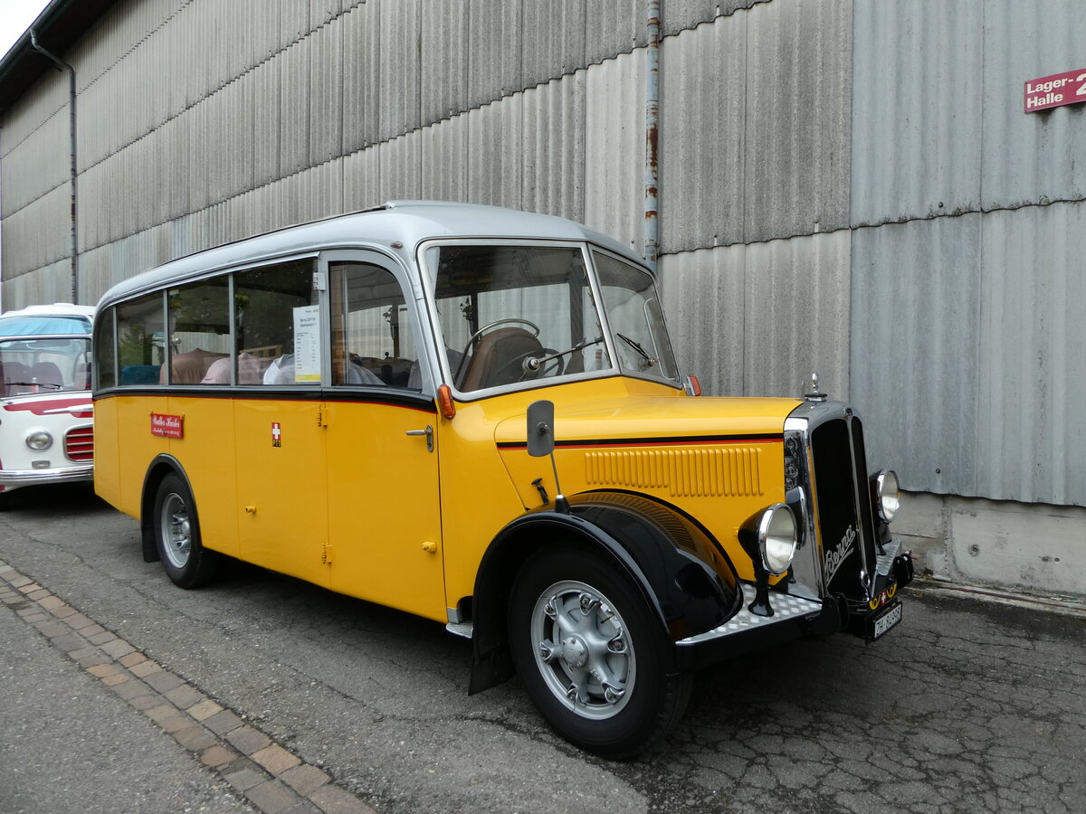 (235'277) - Hurter, M�nchaltdorf - ZH 84'998 - Berna/FHS (ex Volkart, Russikon; ex ASD Aigle; ex P 21'003) am 7. Mai 2022 in Attikon, Wegm�ller