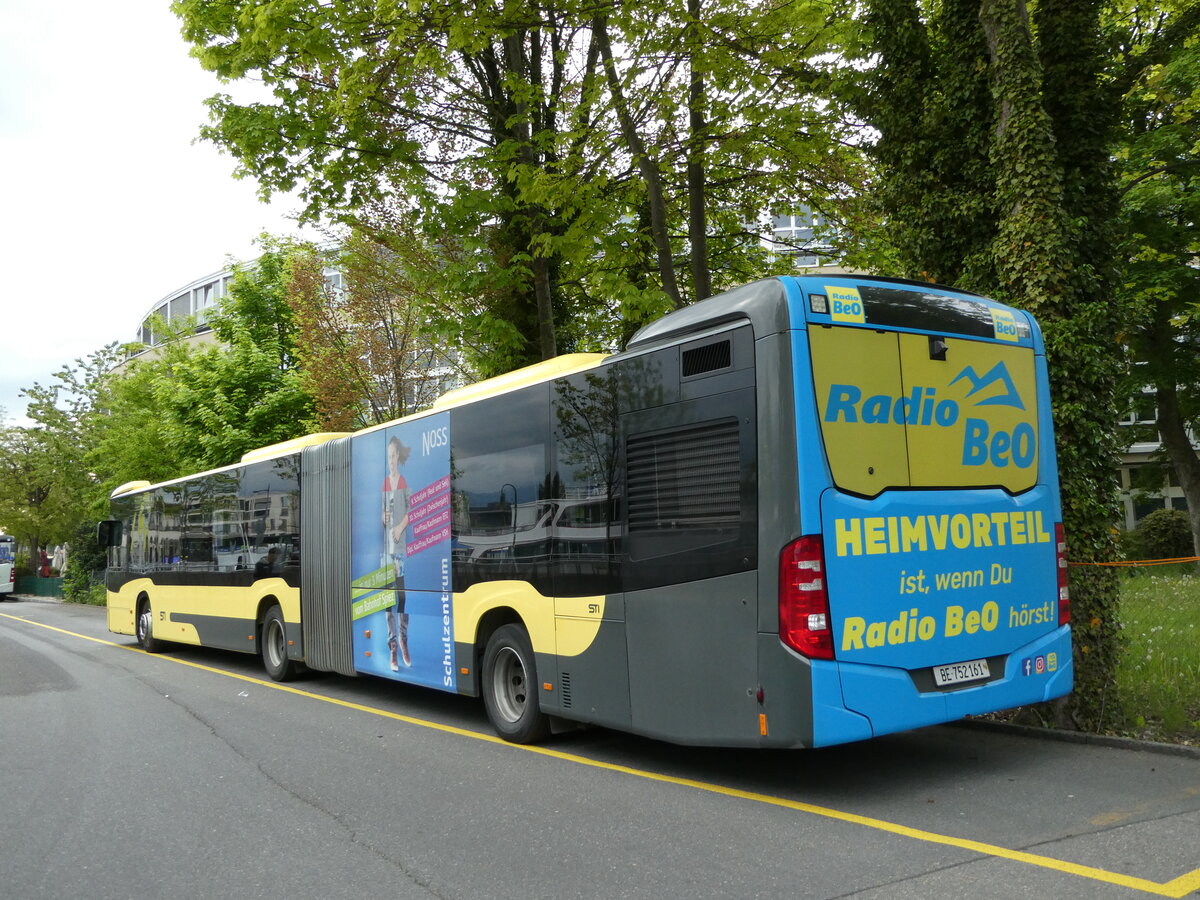 (235'510) - STI Thun - Nr. 161/BE 752'161 - Mercedes am 8. Mai 2022 bei der Schiffl�ndte Thun