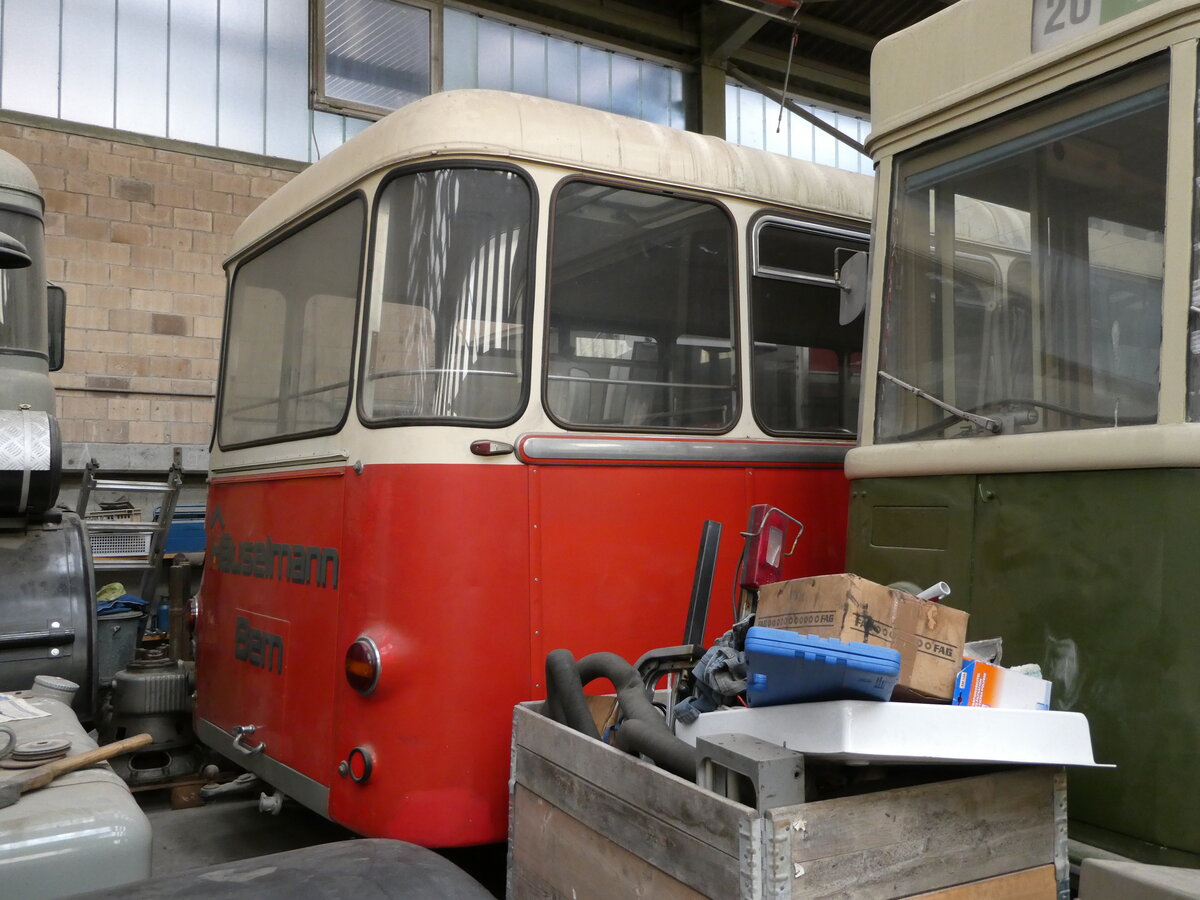(235'622) - L�thi, R�fenacht - FBW/R&J (ex H�uselmann, Bern Nr. 27; ex AFA Adelboden Nr. 24; ex Steiner, Meikirch Nr. 1) am 15. Mai 2022 in Oberburg, Ziegelgut (Teilaufnahme)
