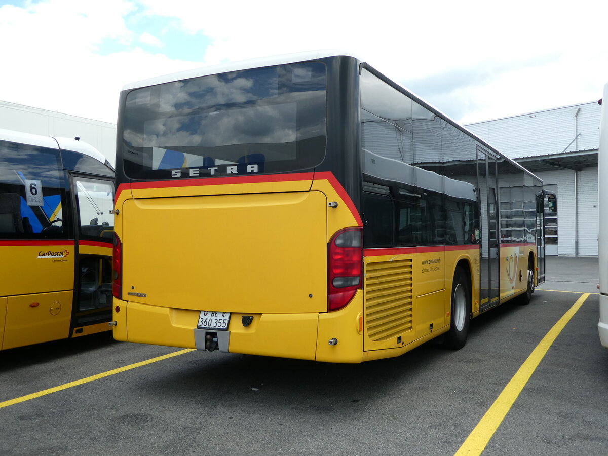 (236'489) - K�bli, Gstaad - Nr. 4/BE 360'355 - Setra am 29. Mai 2022 in Kerzers, Interbus