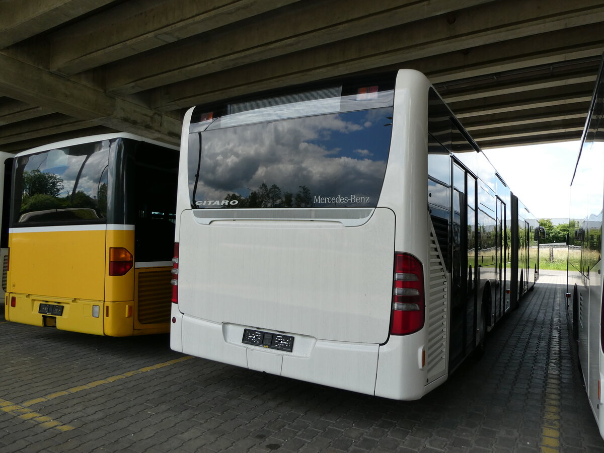 (236'503) - Interbus, Yverdon - Nr. 222 - Mercedes (ex VBL Luzern Nr. 161) am 29. Mai 2022 in Kerzers, Murtenstrasse