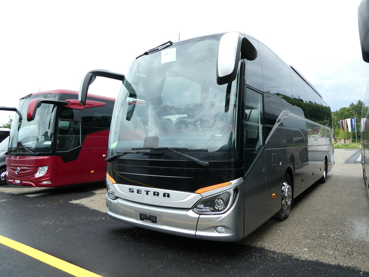 (236'825) - Auto-Transports, La C�te-aux-F�es - (128'802) - Setra am 5. Juni 2022 in Winterthur, EvoBus