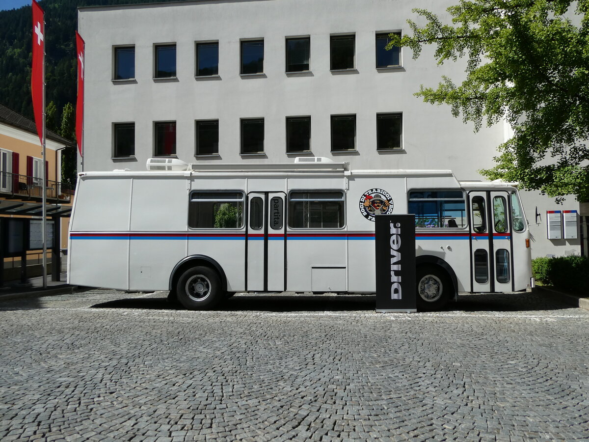 (237'141) - Barenco, Faido - Saurer/T�scher-Lepori (ex Repubblica e Cantone Ticino, Bellinzona; ex P 24'672) am 12. Juni 2022 in Faido, Post