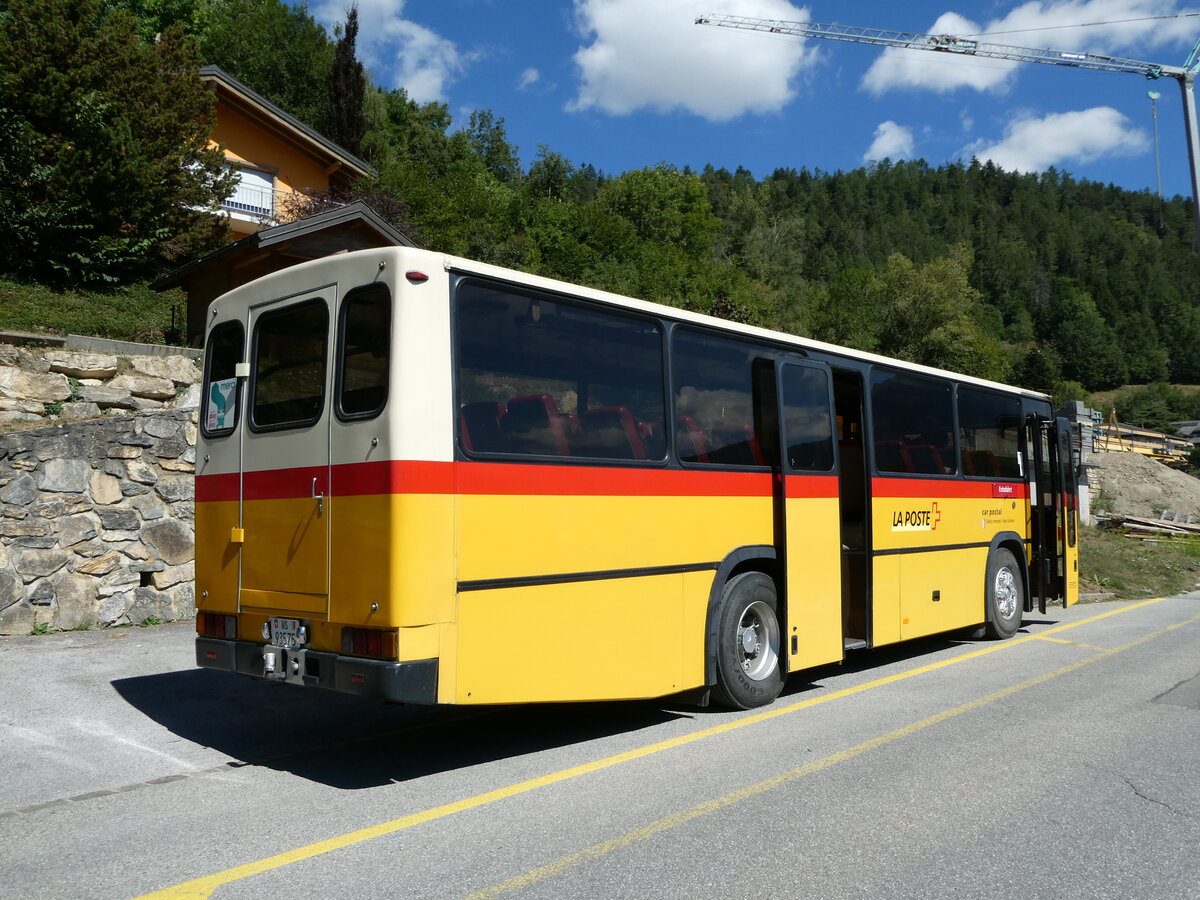 (238'665) - Oser, B�rchen - VS 93'575 - NAW/Lauber (ex Epiney, Ayer) am 31. Juli 2022 in Fortunau, Route du Rawil