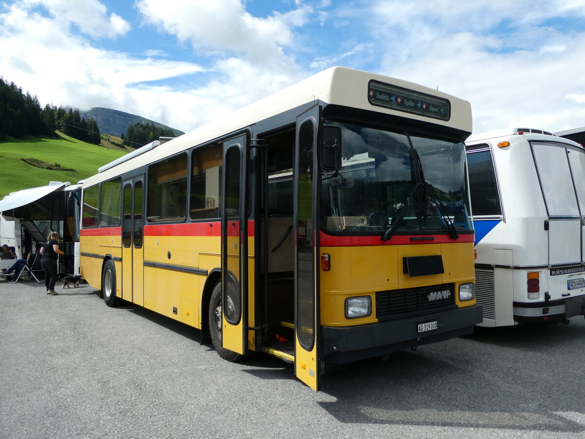 (239'162) - Honegger, Gontenschwil - AG 319'000 - NAW/Hess (ex Hutter, Diepoldsau; ex Schnider, Sch�pfheim) am 20. August 2022 in Wildhaus, Munzenriet