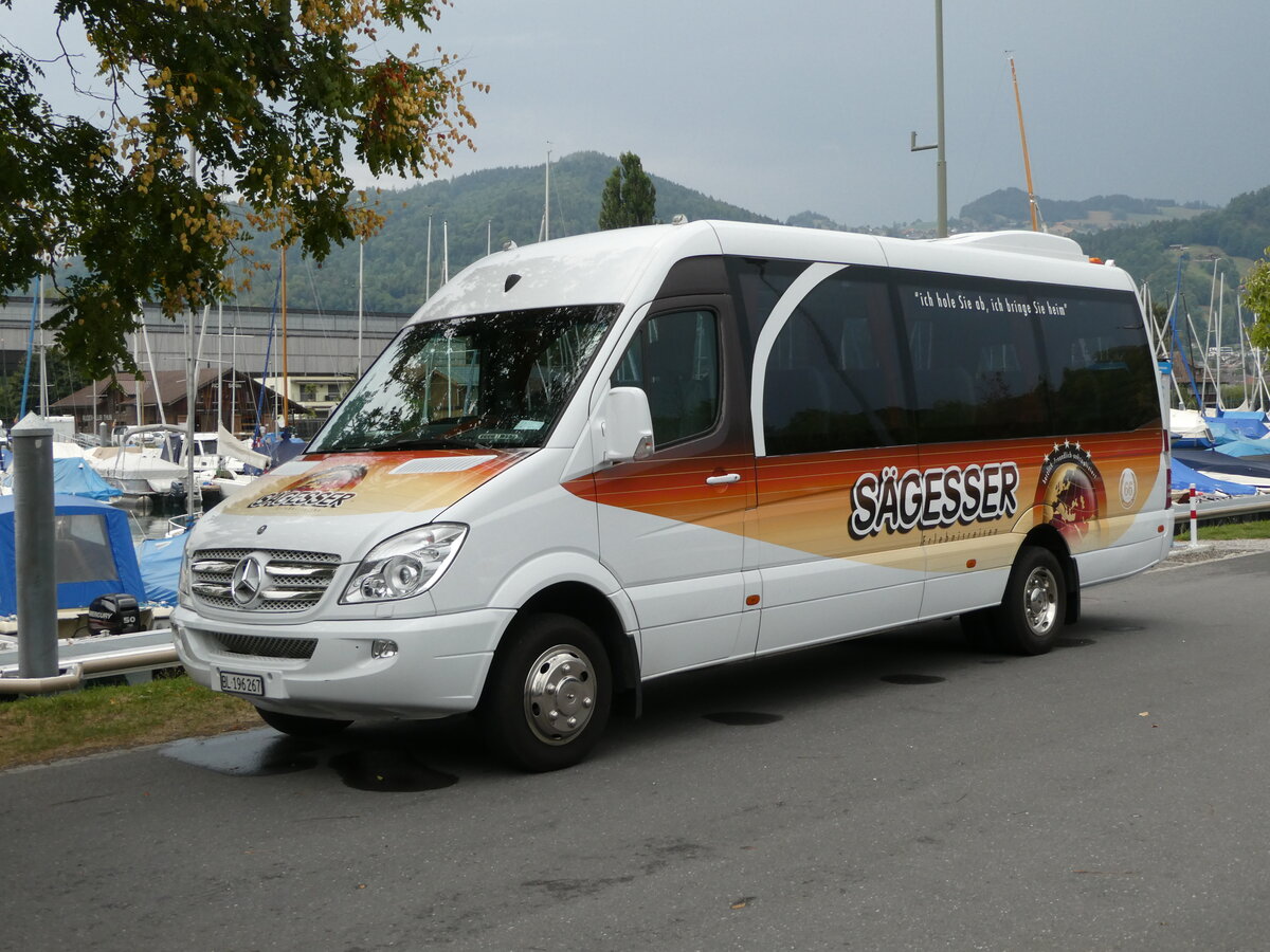 (239'475) - S�gesser, Wintersingen - BL 196'267 - Mercedes am 26. August 2022 in Thun, Strandbad