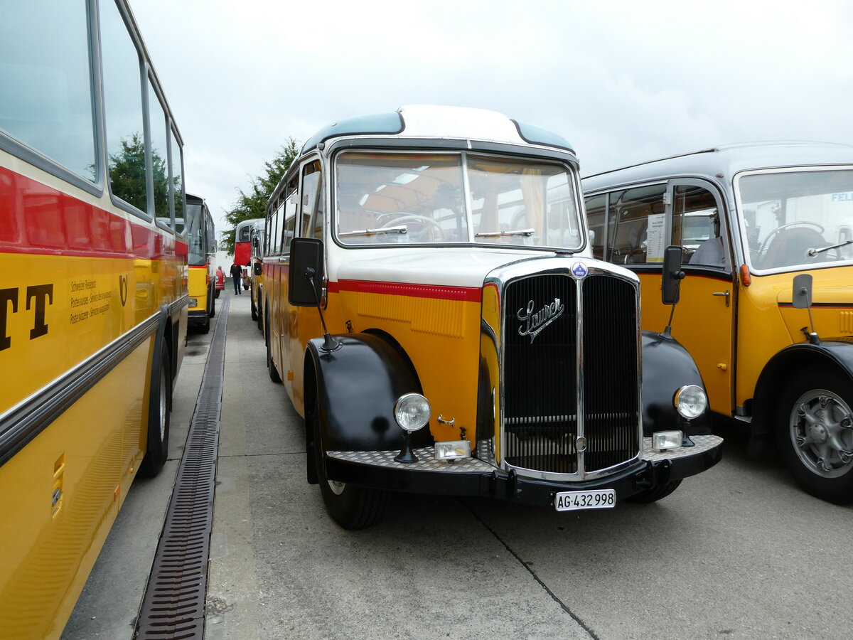 (239'608) - L�thi, Z�rich - AG 432'998 - Saurer/T�scher (ex Zazzi, Disentis) am 27. August 2022 in Oberkirch, CAMPUS Sursee