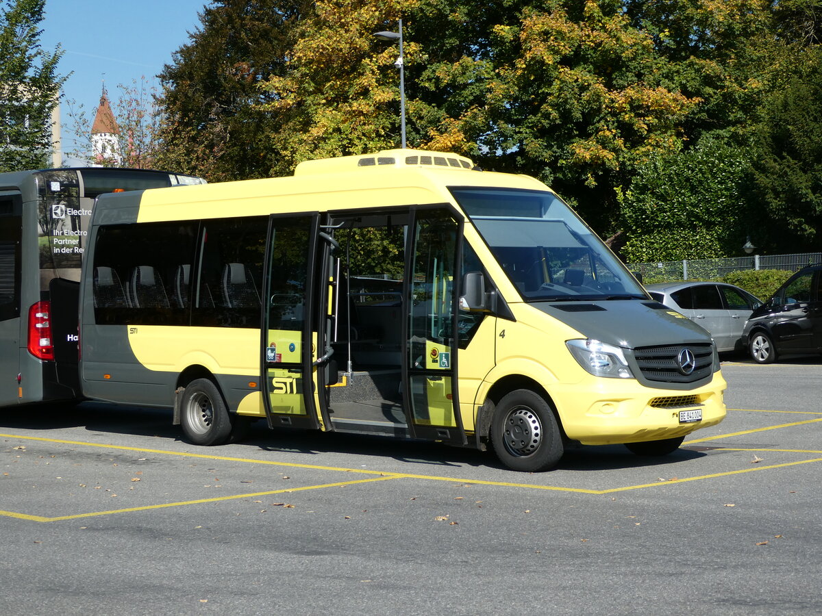 (240'636) - STI Thun - Nr. 4/BE 841'004 - Mercedes am 7. Oktober 2022 bei der Schiffl�ndte Thun