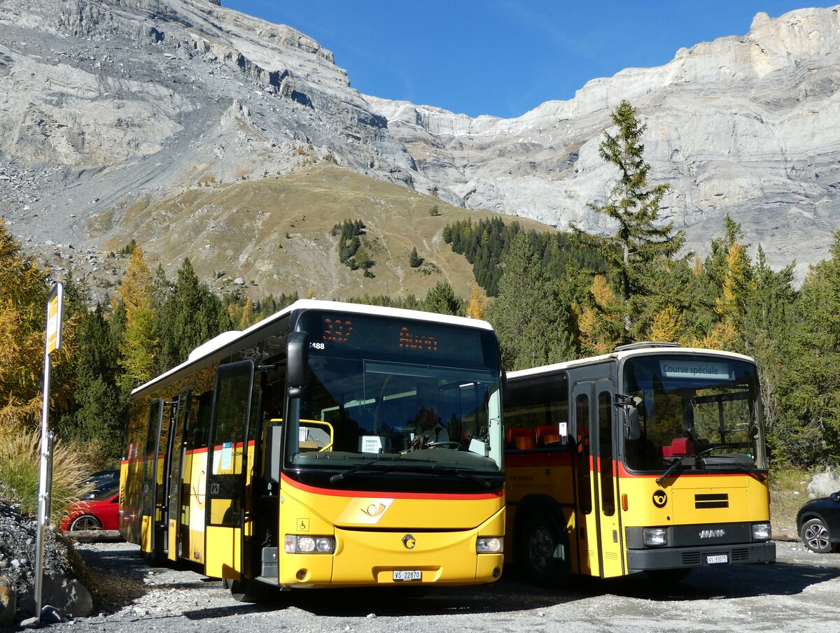 (241'443) - Ev�quoz, Erde - VS 22'870 - Irisbus am 16. Oktober 2022 in Derborence