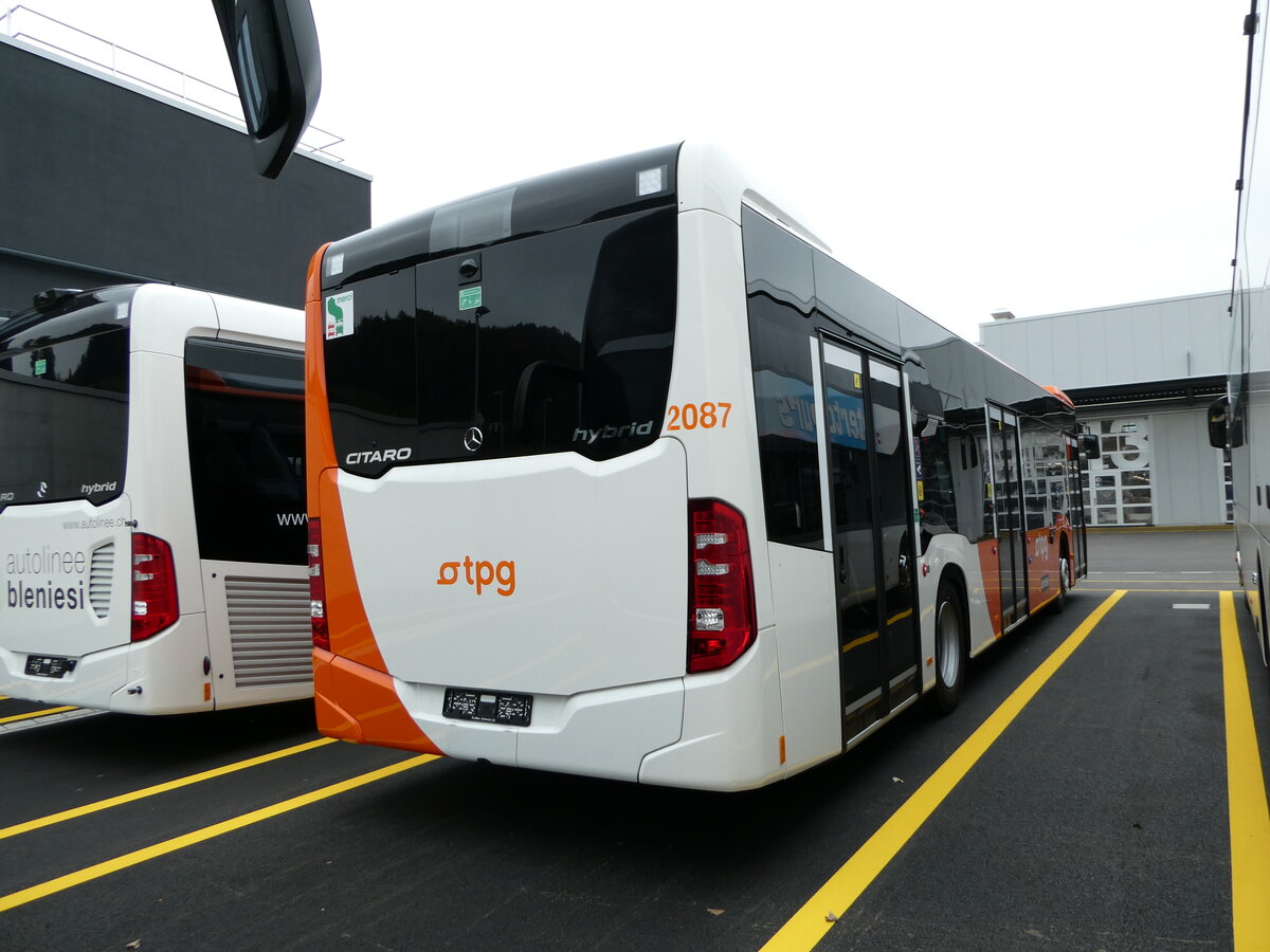 (241'602) - Globe-Limo, Gen�ve - Nr. 2087 - Mercedes am 20. Oktober 2022 in Winterthur, EvoBus