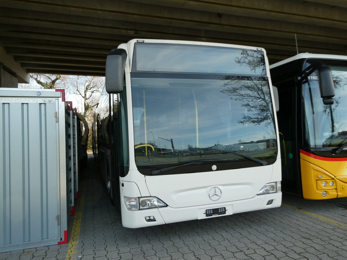 (246'294) - Interbus, Yverdon - Nr. 221 - Mercedes (ex VBL Luzern Nr. 158) am 18. Februar 2023 in Kerzers, Murtenstrasse