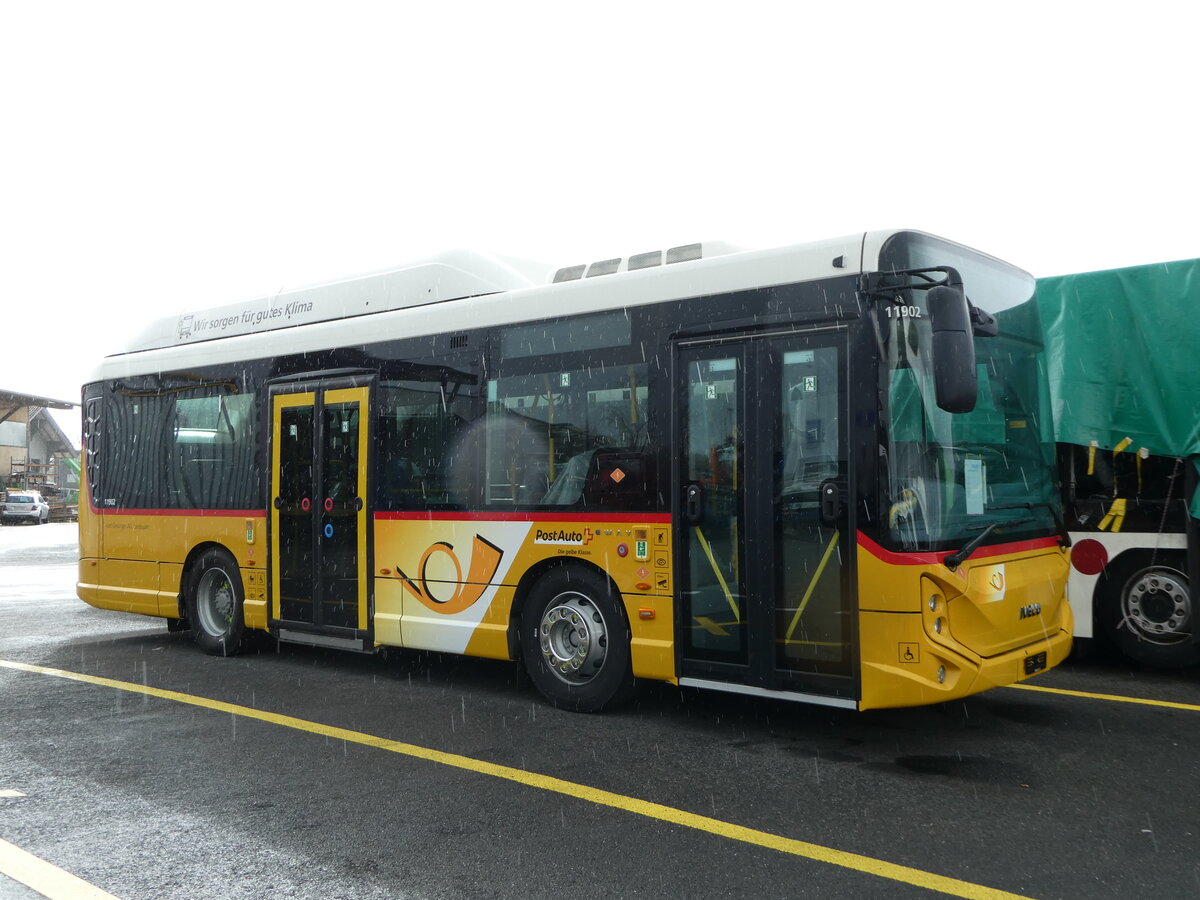 (247'714) - Gessinger, Bad Ragaz - PID 11'902 - Heuliez-Iveco am 25. M�rz 2023 in Kerzers, Interbus