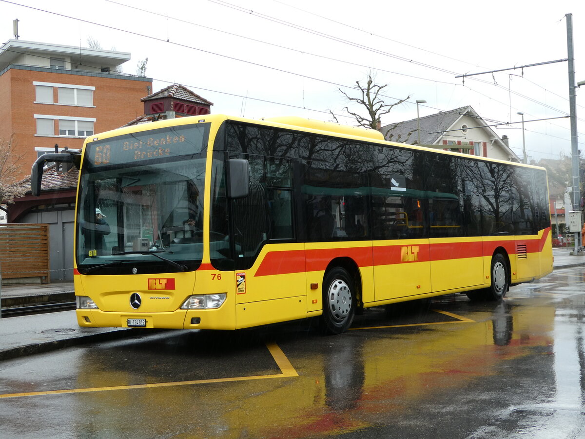 (247'899) - BLT Oberwil - Nr. 76/BL 124'812 - Mercedes am 30. M�rz 2023 in Bottmingen, Schloss