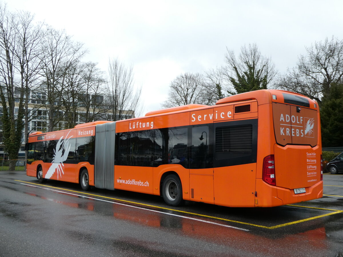 (248'142) - STI Thun - Nr. 171/BE 752'171 - Mercedes am 7. April 2023 bei der Schiffl�ndte Thun
