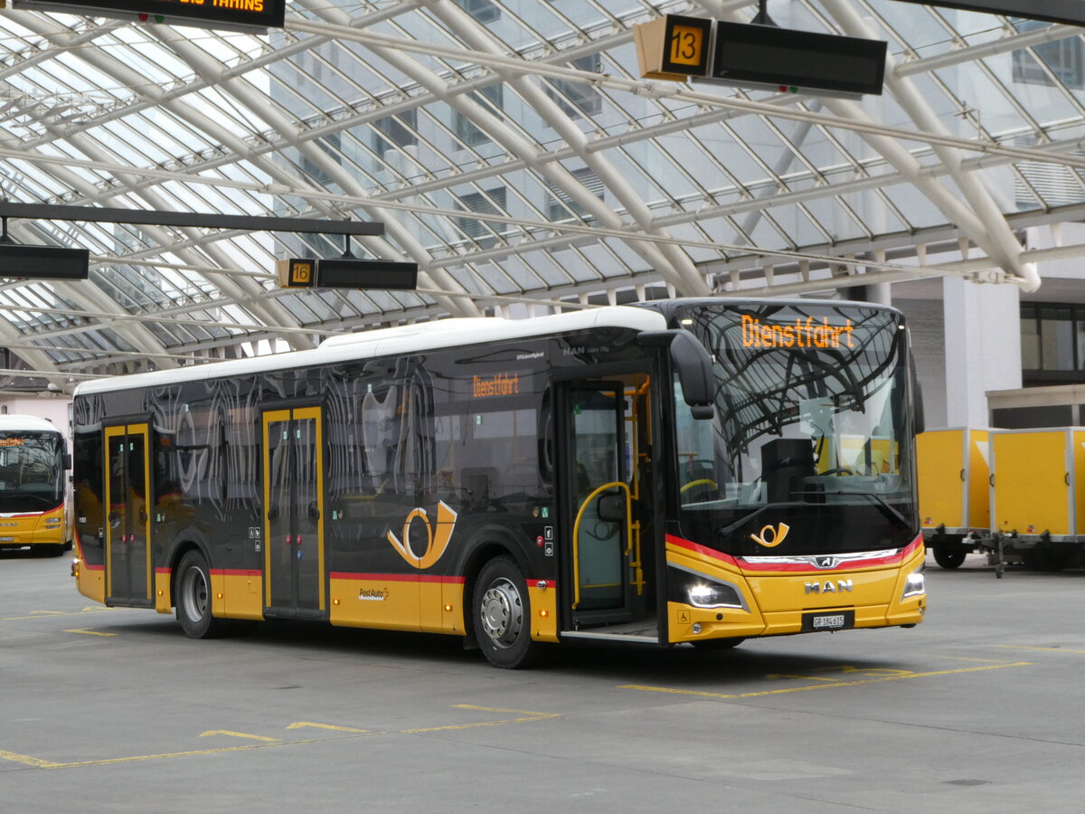 (248'654) - PostAuto Graub�nden - GR 184'615/PID 11'931 - MAN am 15. April 2023 in Chur, Postautostation