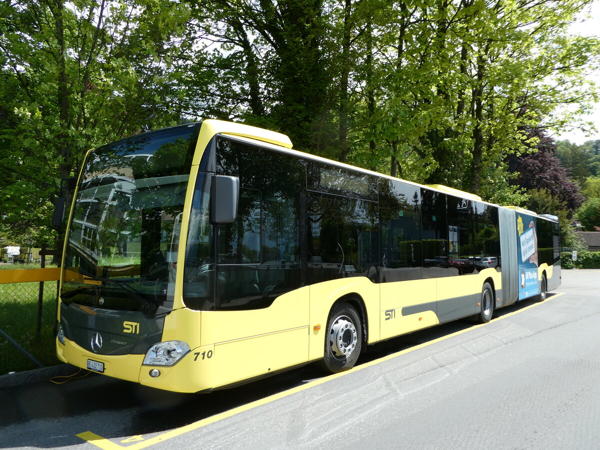(250'027) - STI Thun - Nr. 710/BE 432'710 - Mercedes am 15. Mai 2023 bei der Schiffl�ndte Thun