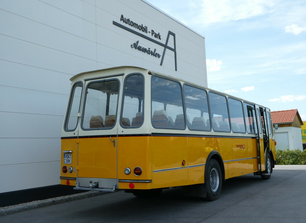 (251'034) - Hahn, M�nchen - HSK-C 59H - FBW/FHS (ex Michels, Schmallenberg; ex FRAM Drachten/NL Nr. 5; ex P 24'184) am 4. Juni 2023 in Pilsting, Auw�rter Automobil-Park