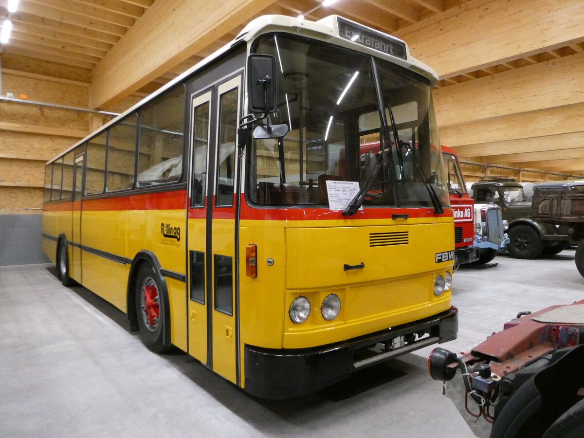 (251'275) - R�llin, Hirzel - FBW/FHS (ex Bucheli, Kriens Nr. 21) am 10. Juni 2023 in N�fels, FBW-Museum