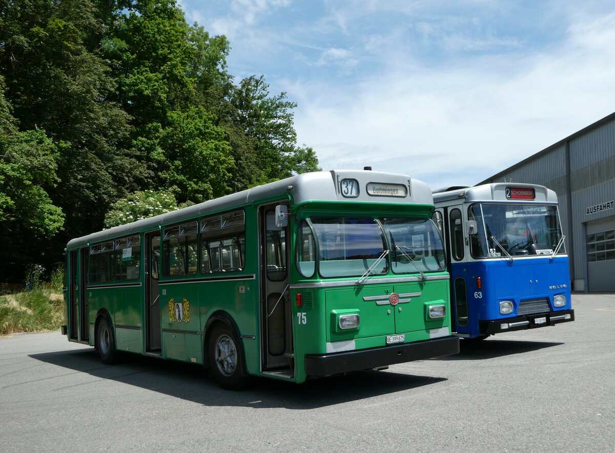 (251'691) - BVB Basel (RWB) - Nr. 75/BE 399'675 - FBW/FHS am 18. Juni 2023 in Burgdorf, �kihof Ziegelgut