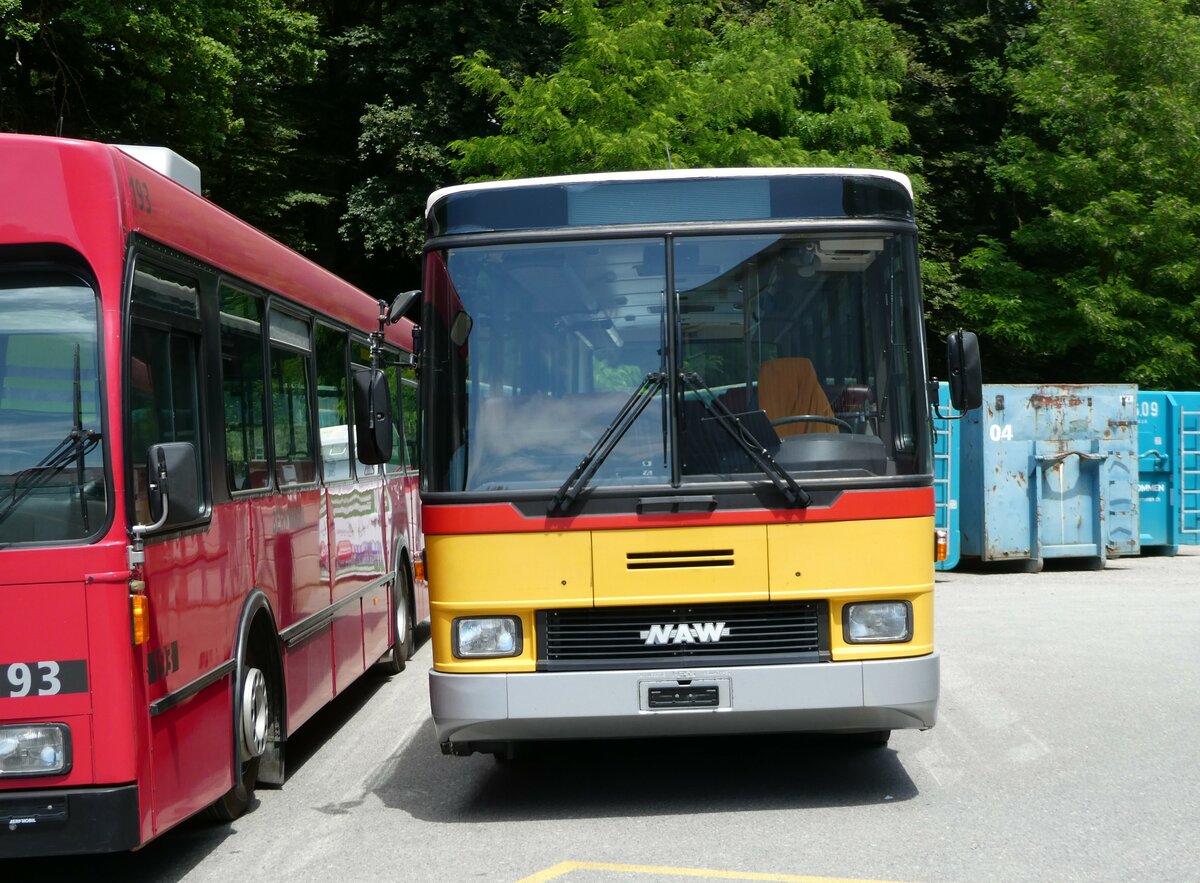 (251'696) - Widmer, Bern - NAW/Hess (ex Lombardi, Winterthur; ex Wohlgemuth, Hochwald PID 2208) am 18. Juni 2023 in Burgdorf, �kihof Ziegelgut