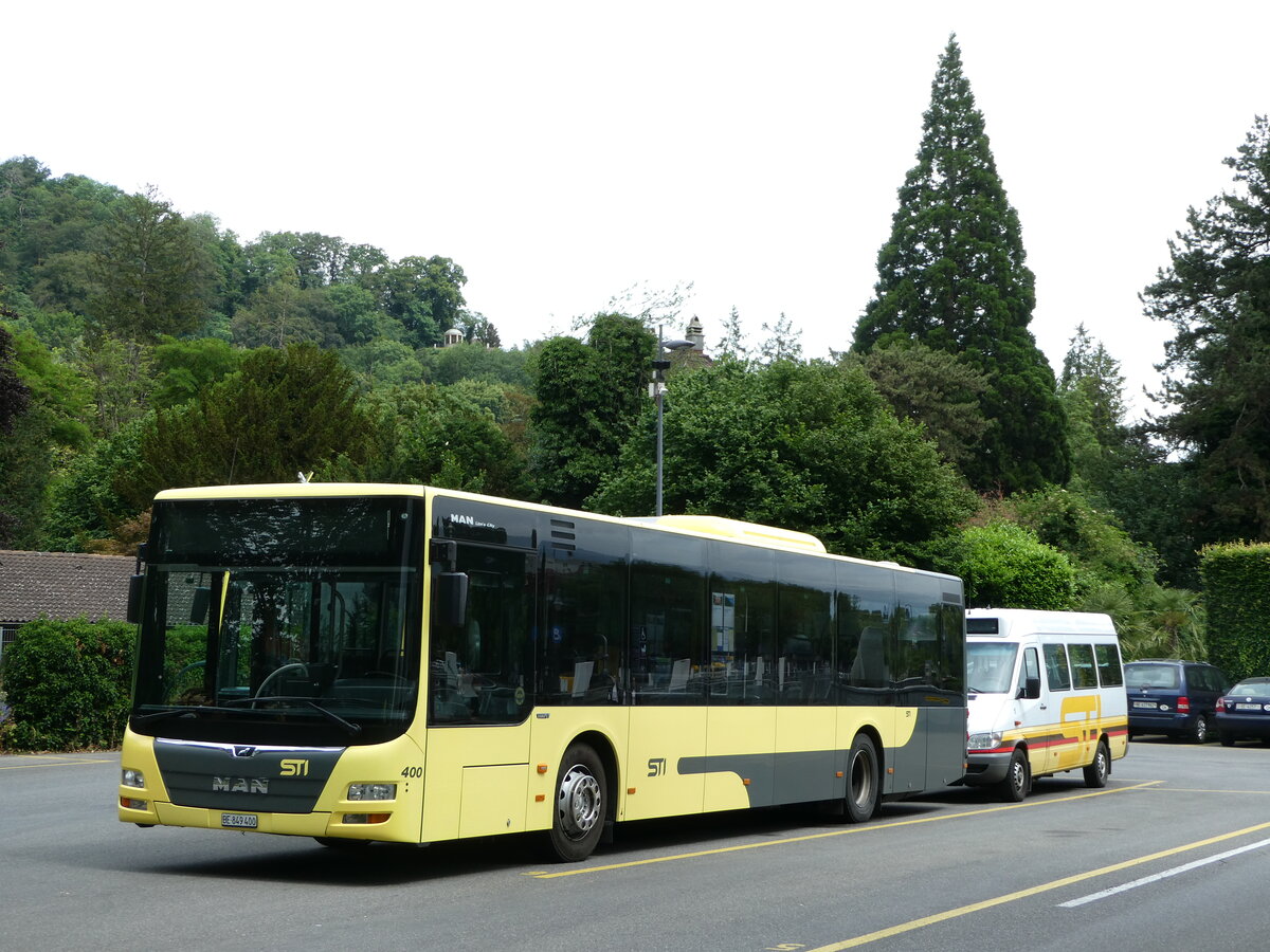 (251'893) - STI Thun - Nr. 400/BE 849'400 - MAN am 22. Juni 2023 bei der Schiffl�ndte Thun